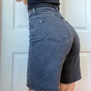 ‘90s A-Line black shorts